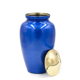Ocean Blue Cremation Urn