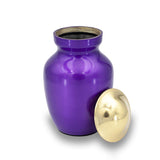 Deep Purple Cremation Urn