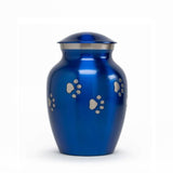 Forever Embrace Pewter Pawprints Pet Urn