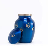 Forever Embrace Golden Pawprints Pet Urn