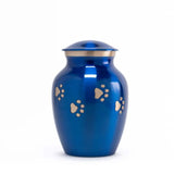 Forever Embrace Golden Pawprints Pet Urn