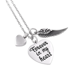 Forever In My Heart Cremation Necklace