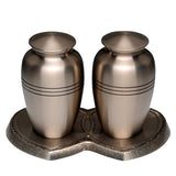 Classic Brass Companion Cremation Urn