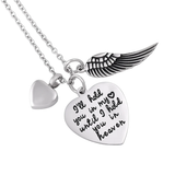 I'll Hold You In My Heart Cremation Necklace