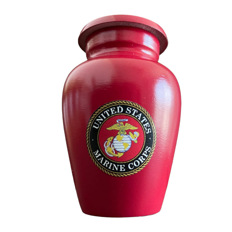 United States Marine Keepsake Cremation Urn for Ashes – Funeralwise Store