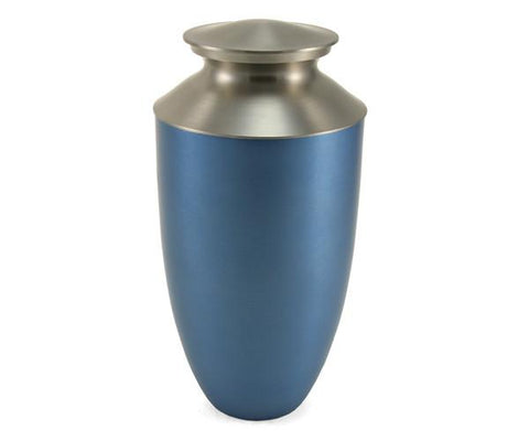 Monterey Blue Bronze Cremation Urn - Large