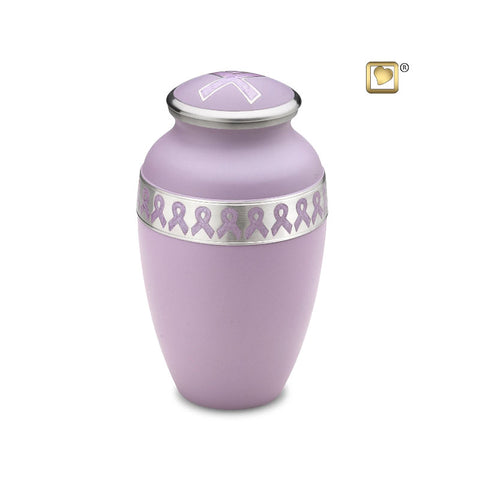 Awareness™ Cremation Urn in Pink or Purple