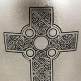 Celtic Cross Bronze Cremation Urn