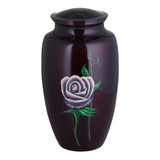 Hand-Painted Classic Shape Cremation Urn for Ashes