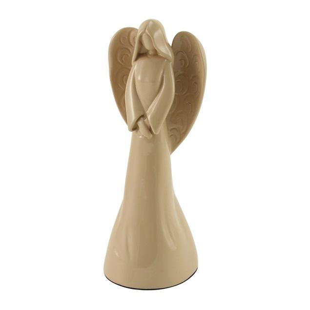 Angelina, Blush Keepsake Angel Urn for Ashes – Funeralwise Store