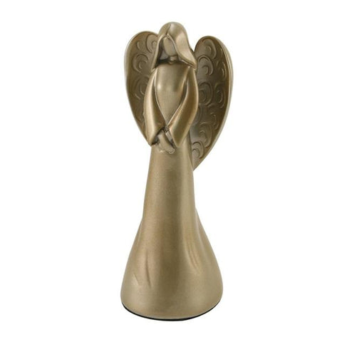 Angelina, Silver-Bronze Keepsake Angel Urn for Ashes