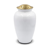 Ice White Cremation Urn
