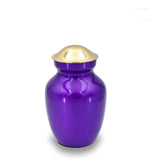 Deep Purple Cremation Urn