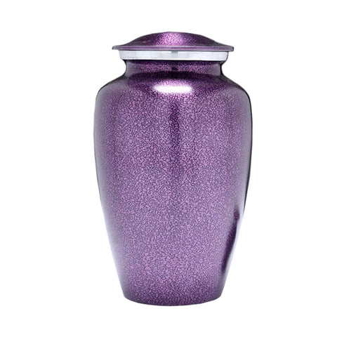 Purple Droplet Cremation Urn