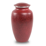 Two-Tone Classic Cremation Urn - Red