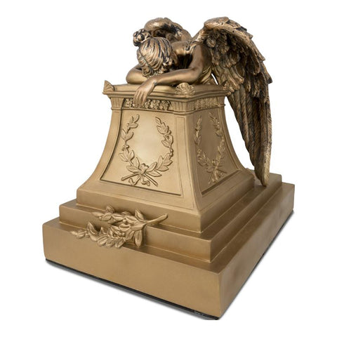 Weeping Angel Cremation Urn - Bronze